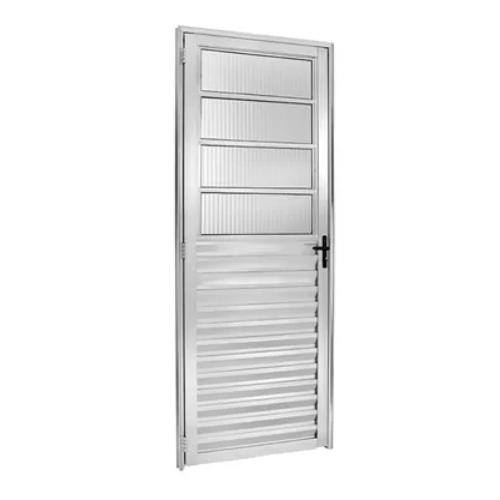 Porta Esquerda Brande de Alumínio Basculante de 210 x 80cm Maxibel